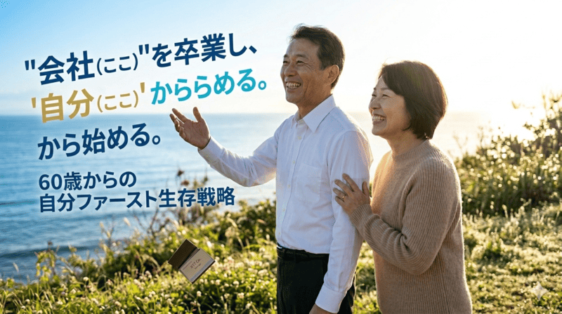 定年まで我慢しない生き方のイメージ画像